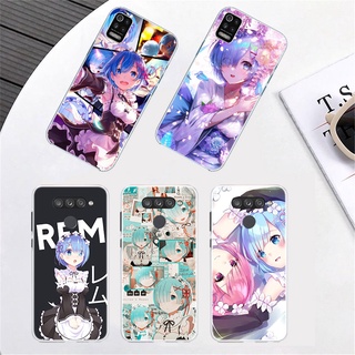 Ji98 เคสโทรศัพท์มือถือ ซิลิโคนนุ่ม ลาย Re Zero REM สําหรับ Infinix Note 6 7 Zero 8 8i 10 S5 Pro Lite