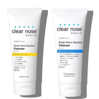 (1หลอด) โฟม Clear nose แอคเน่ แคร์ คลีนเซอร์ โฟมล้างหน้า 2สูตร 150ml.