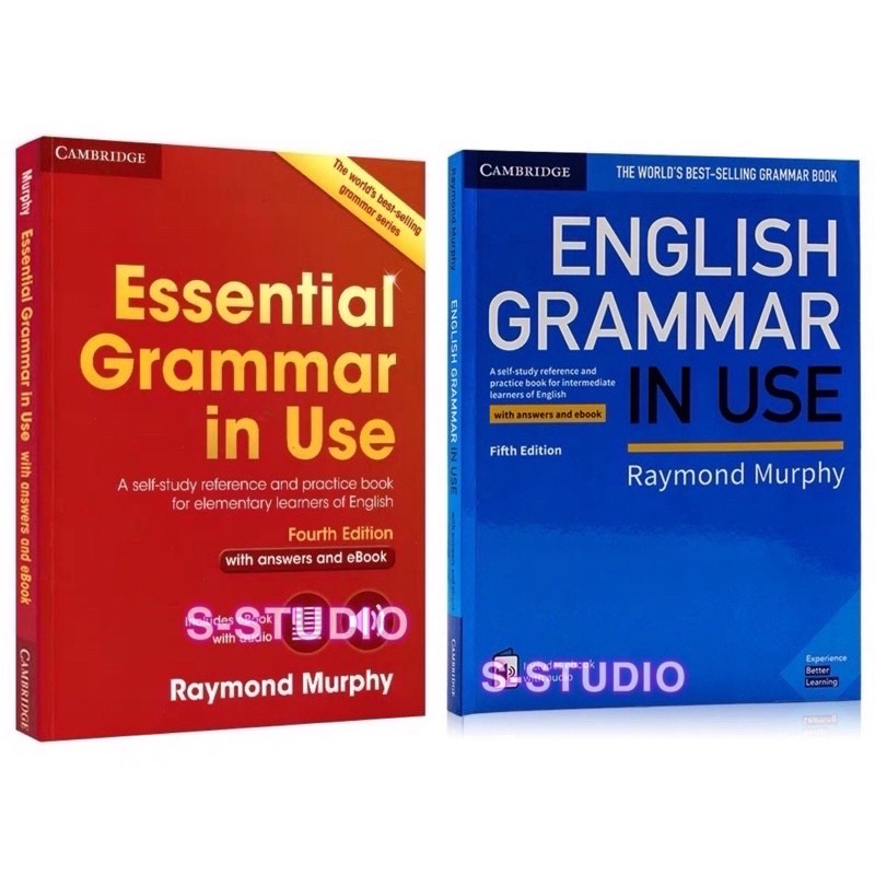 Essential Grammar in Use English Grammar in Use Book ไวยากรณ์ภาษาอังกฤษ