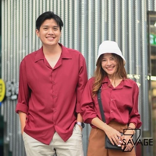 💥เสื้อเชิ้ตแขนยาว💥 คอปก/แขนยาว S/M/L/XL/2XL/3XL สีพื้น unisex เสื้อเชิ้ตแขนยาว คนอ้วนก็ใส่ได้