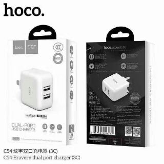 HOCO ADAPTER C54 2 PORT USB