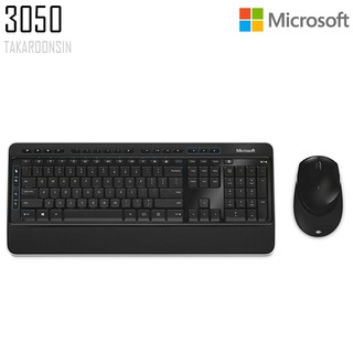 ชุดคีย์บอร์ดและเมาส์ Microsoft Wireless Desktop 3050