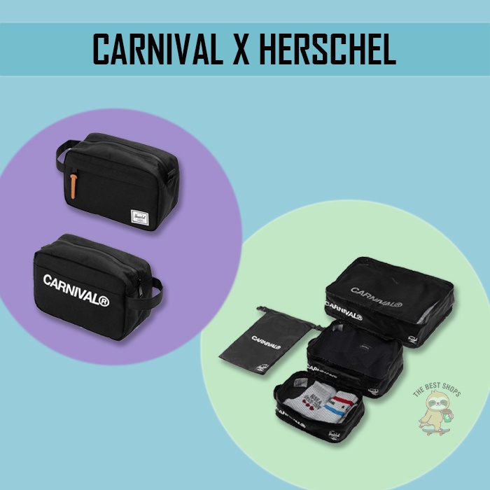 [สินค้าพร้อมส่ง] กระเป๋า CARNIVAL X HERSCHEL ”TRAVEL COLLECTION” #4
