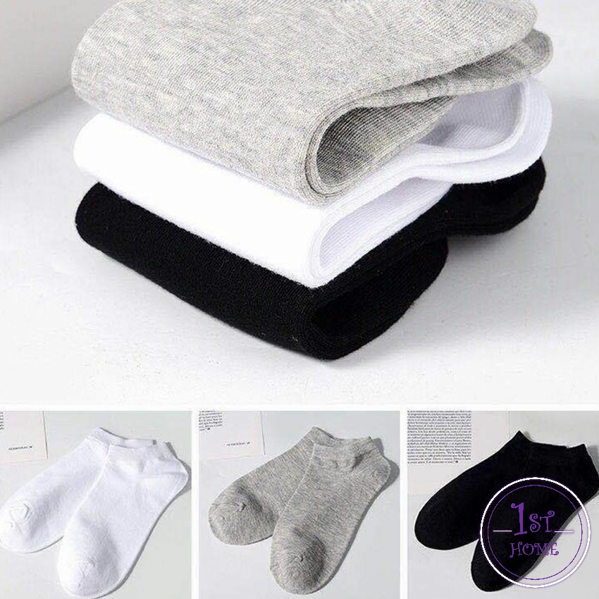 ใส่ได้ทุกฤดูกาล ถุงเท้าข้อสั้น  ถุงเท้าซับเหงื่อ   Men's socks