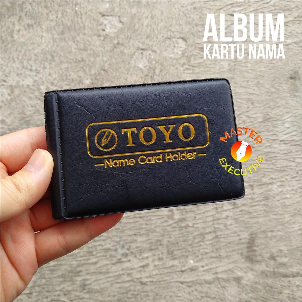 Toyo Wallet / อัลบั้มนามบัตร 1 ด้าน / ที่ใส่บัตรชื่อ NC-1S