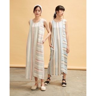 MUMA Linen Sleeveless Dress (LD63)