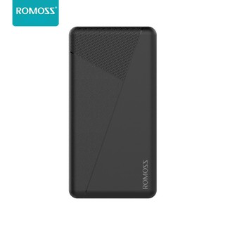 แบตเตอรี่สํารอง romoss 20000 mah pie 20 qc 3 . 0 pd3 . 0 external