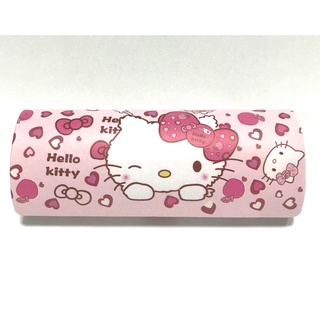 KITTY PINK กล่องแว่น กล่องแว่นตา GLASSES CASE ทรงใหม่ ลาย BIG1  คิตตี้  ตลับแว่น ฝาปิด (แม่เหล็ก) ขนาด 5.5 x 3.5cm  MNN