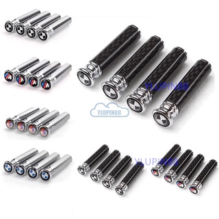 4pcs Auto รถประตูล็อค Knob Pins Trim คาร์บอนไฟเบอร์รถบรรทุกค…