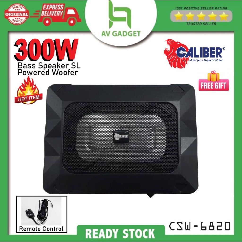 Calibre Bass Speaker Sl Powered Woofer System CSW-6820
