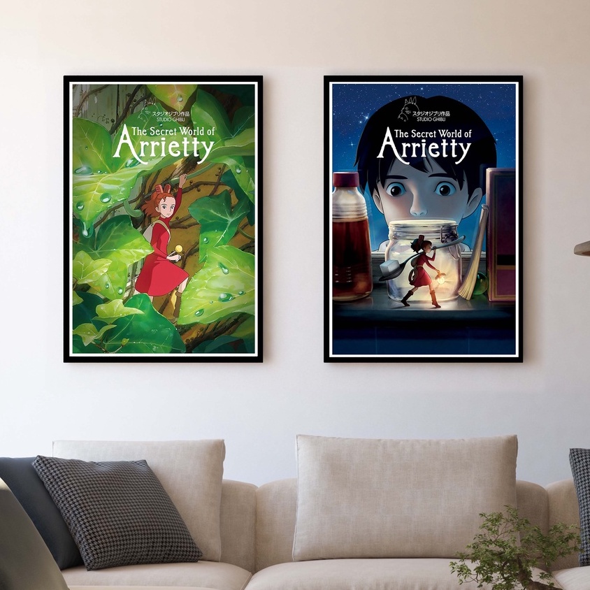 The Secret World of Arrietty Poster-โปสเตอร์อาริเอตี้ มหัศจรรย์ความลับคนตัวจิ๋ว / Studio Ghibli