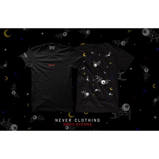 NEVER CLTG เสื้อยืด แขนสั้น รุ่น DEVIL EYES 66