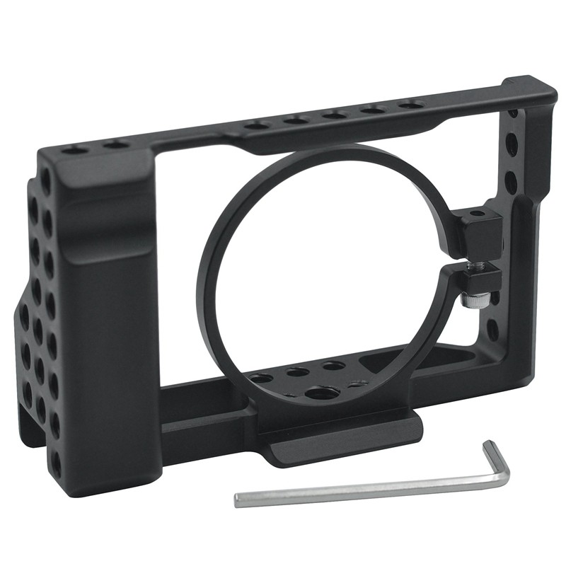 DSLR Camera Cage with Arri Locating 4/1 8/3 Threads Hole for Sony III ...