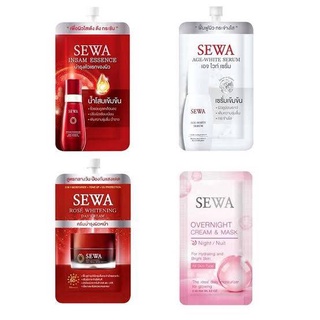 PBCOSMOSHOP Sewa Insam Essence เซวาน้ำโสม Sewa Age-White Serum เซวาเซรั่ม Sewa Rose Whitening Sewa overnight cream mask