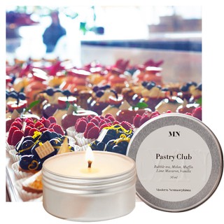 MN FORMULA Travel Candle กลิ่น Pastry Club เทียนหอม เทียนหอมพกพาสำหรับเดินทาง กลิ่นกระโดดเข้าไปในลูกพีช