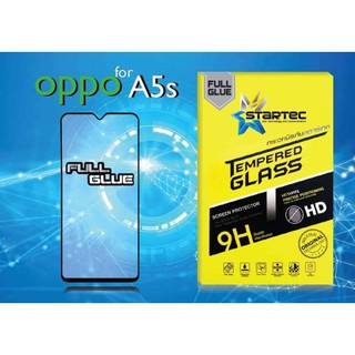 STARTEC ฟิล์มกระจกเต็มจอ Oppo A5S (หน้า+หลัง) Black สินค้าคุณภาพ รับประกันของแท้ 100%