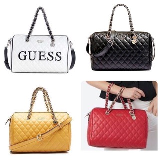 ของแท้ GUESS Sweet Candy Large Satchel กระเป๋าสะพายทรง Bowling รุ่นใหม่ล่าสุดจาก GUESS