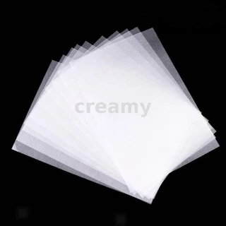 CREAMY 10PCS 20X29cm กระดาษหดความร้อนฟิล์มหดแผ่นกระดาษสำหรับ DIY แขวน Charms Fine Polish