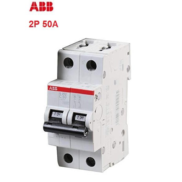 ABB เมนเบรกเกอร์ เบรกเกอร์ MCB 2P 50A S202M-C50