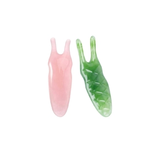 🛑ส่งของทุกวันจากกทม🛑 กัวซา นวดหน้า นวดจมูก เรซิ่นธรรมชาติ Massager Face Gua Sha || CN-JADE-NS