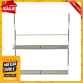 ชั้นแขวนสเตนเลส 2 ชั้นวางแก้ว KECH HWS-B05 ชั้นวางของในครัว KITCHEN RACK KECH HWS- B05 STAINLESS STEEL 304