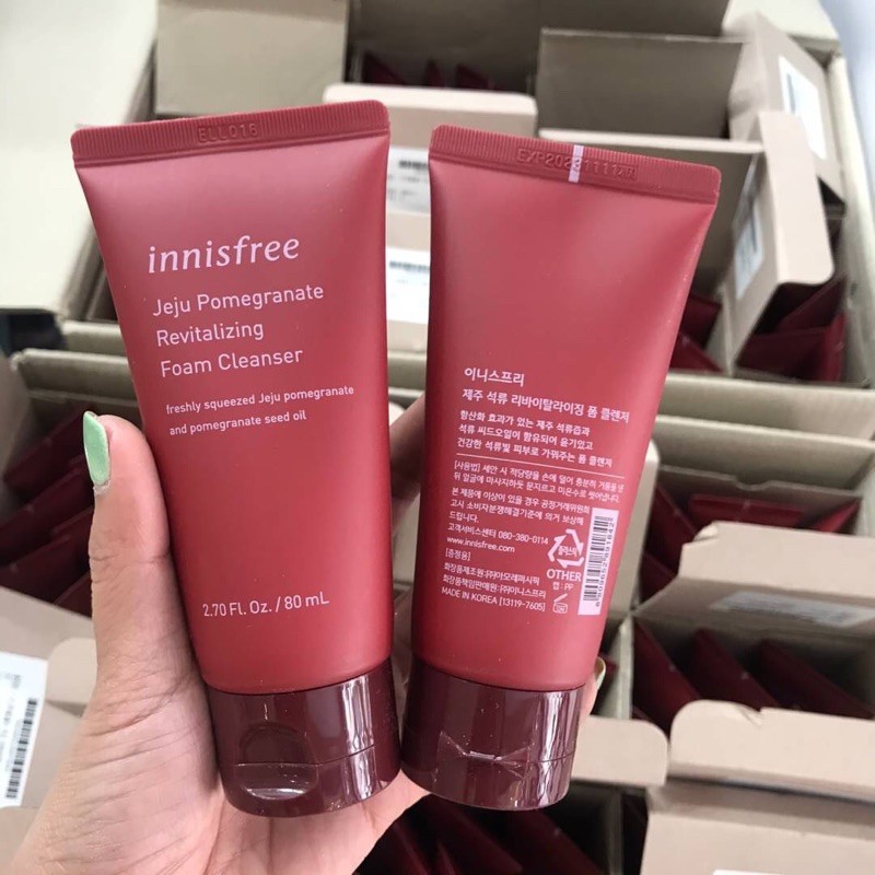 innisfree jeju pomegranate cleanser