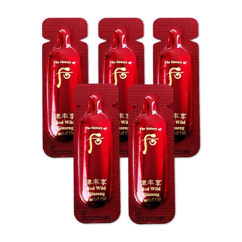 The History of Whoo Red Wild Ginseng Facial Oil