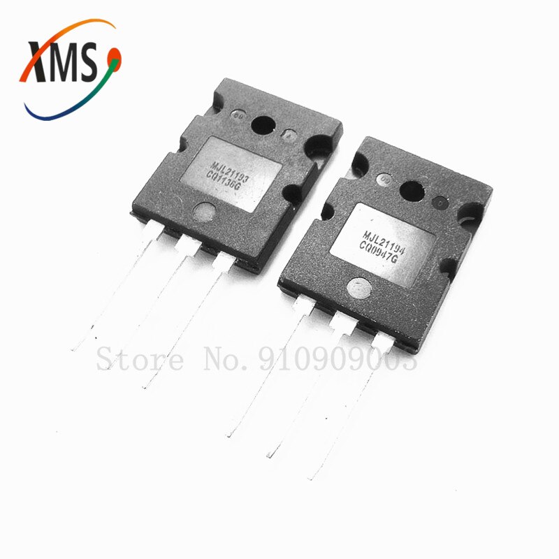 5Pcs Mjl21193 + 5pcs Mjl21194) To-3Pl Mjl21193G Mjl21194G To-3P