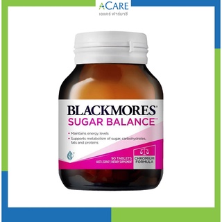 Blackmores Sugar Balance แบล็คมอร์ ชูการ์ บาลานซ์ [90 เม็ด] [1 กระปุก]
