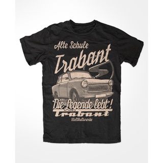 เสื้อยืดวินเทจเสื้อยืด พิมพ์ลาย Trabant The Legend Cult s51 DDR Trabant ostkult World Heritage p50 วาฟเฟิล ของขวัญวันเกิ