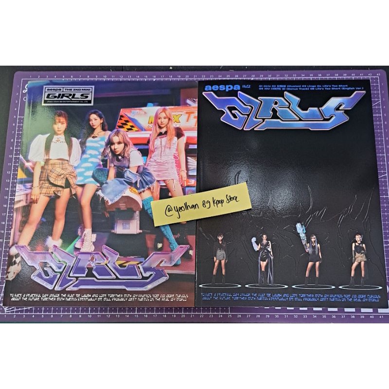 AESPA GIRLS ALBUM Photobook ver.