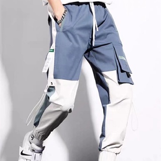 Cargo Pants【S-5Xl】กางเกงคาร์โก้ขนาดใหญ่สไตล์เกาหลีสําหรับผู้ชาย Cpmax