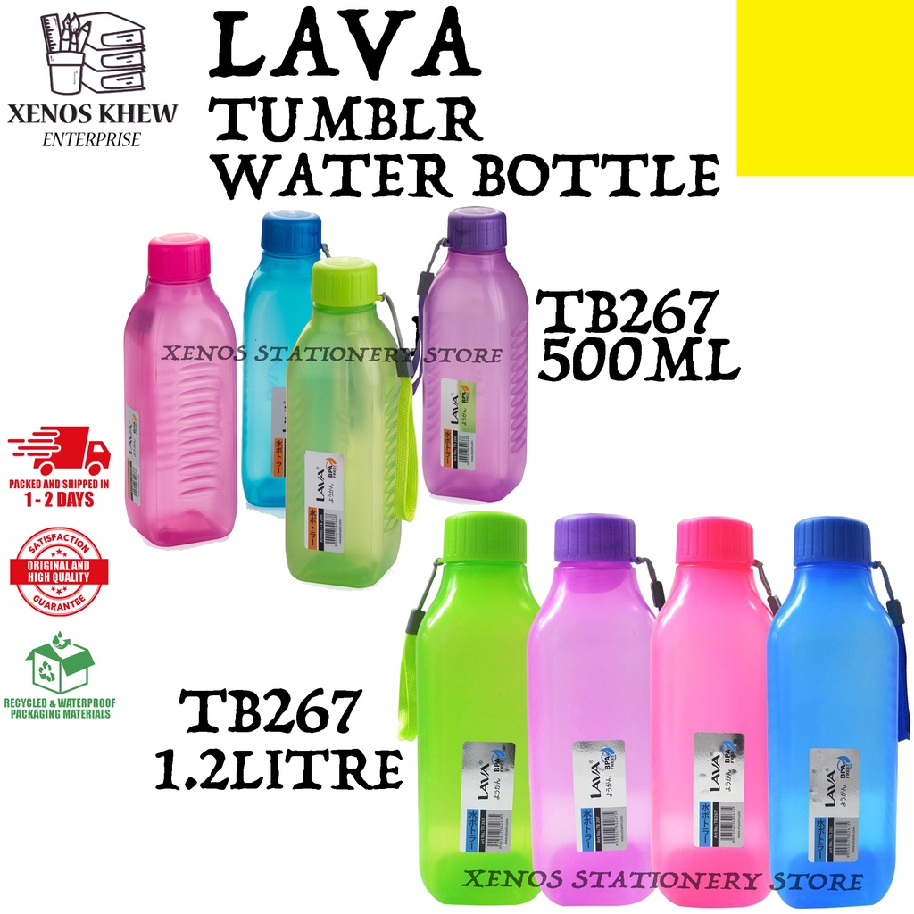 LAVA WATER TUMBLER / LAVA WATER BOTTLE / LAVA BOTB AIR / LAVA 水瓶 [ TB266 - 550ML | TB267 -1.2LITRE ]