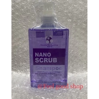 Nano scrub (280ml) แชมพูนาโนสครับ แชมพูดีท็อกซ์ ขจัดเชื้อโรค สำหรับผิวหนังแพ้ง่าย (หมดอายุ 09/2027)