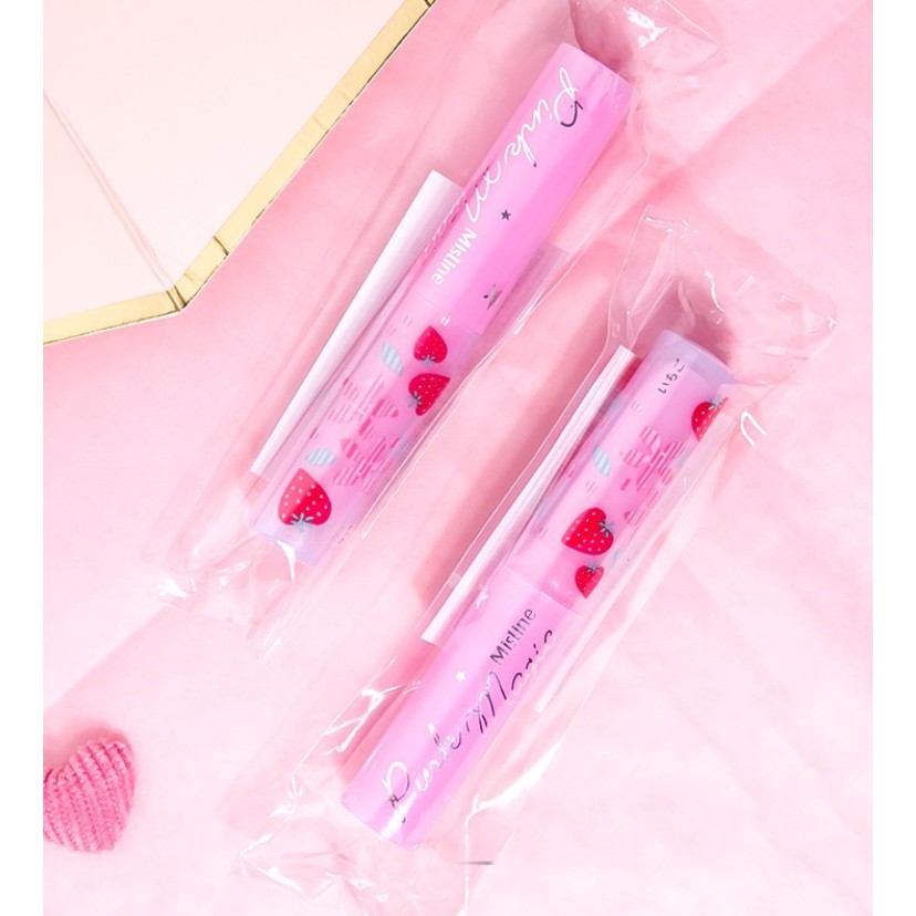 Mistine Pink/ Orange Magic Lip Plus Vitamin E Strawberry มิสทิน ลิปมันเปลี่ยนสี พิ้งค์เมจิก วิตามินอี กลิ่นสตรอเบอร์รี่