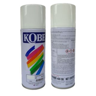 สีสเปรย์โกเบ KOBE  สีขาว (ขาวเงา/ขาวด้าน)