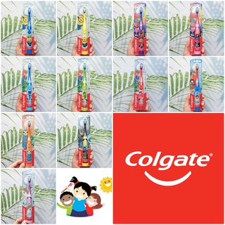 คอลเกต แปรงสีฟันแบตเตอรี่ สำหรับเด็ก Colgate® Kids Battery Powered Toothbrush Extra Soft Bristles หัวแปรงขนาดเล็ก ขนแปรง