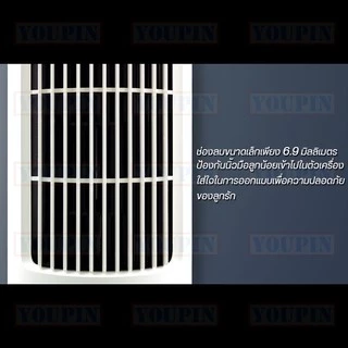 M I Standing Fan DC Frequency Tower Fan 2 พัดลม พัดลมทาวเวอร์ พัดลมตั้งพื้น ปรับได้ 4 ระดับ CN Version