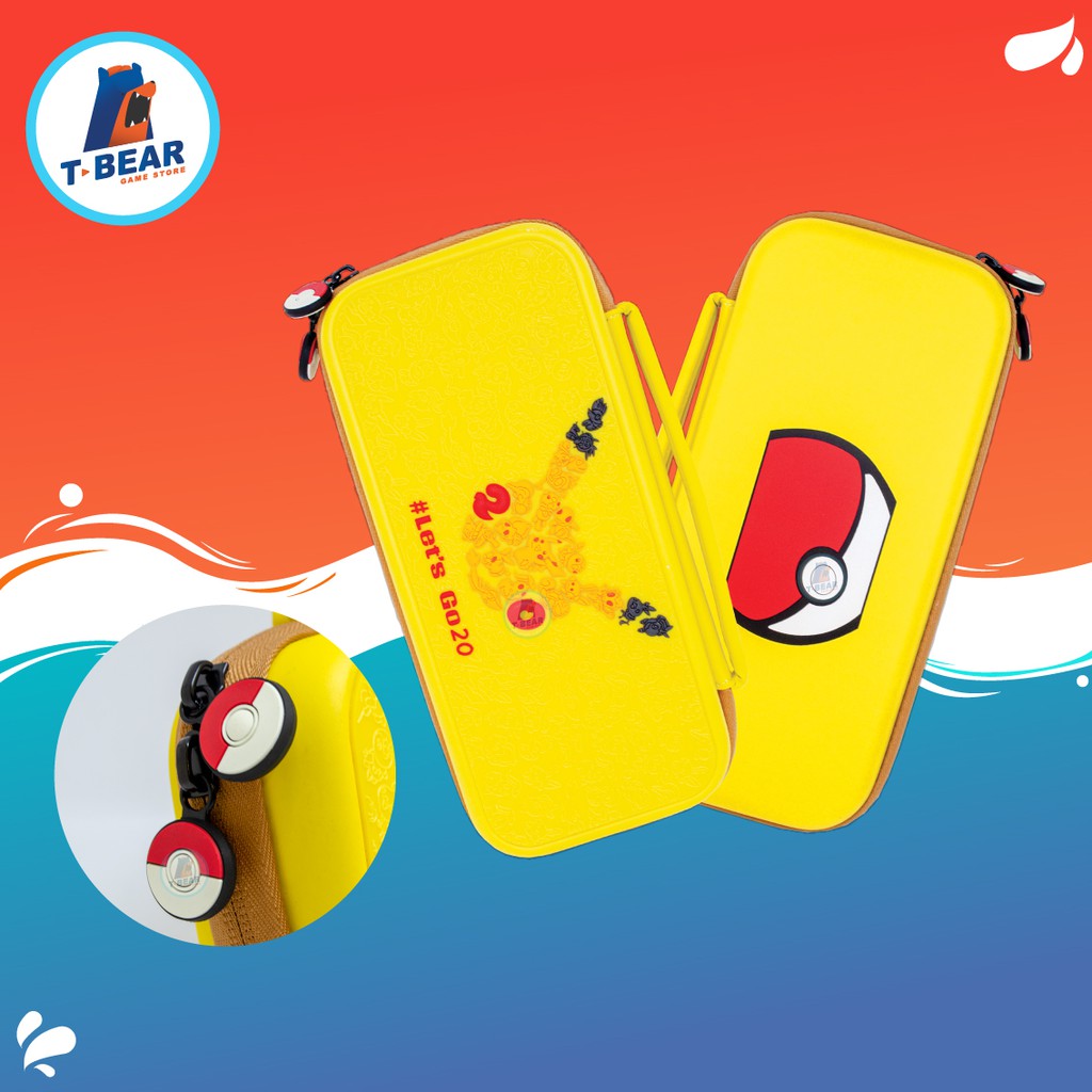 กระเป๋า Nintendo Switch ลาย Pikachu Let’s go ( Nintendo Switch Accessories )