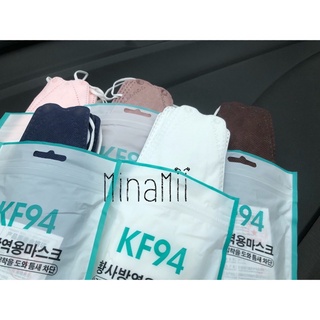 หน้ากาก KF94 หน้าอนามัยเกาหลี แพ็ค10ชิ้น Mask 3D KF94