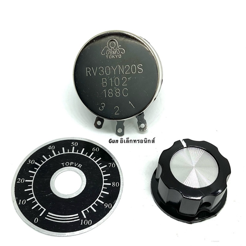 RV30YN20S 1K,2K,3K,5K,10K,20K,30K,50K,100K,200K,250k,300K,500K,1M,100ohm,200ohm,500ohm