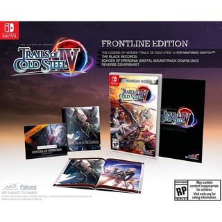 [+..••] NSW THE LEGEND OF HEROES: TRAILS OF COLD STEEL IV [FRONTLINE EDITION] (เกม Nintendo Switch™ 🎮)