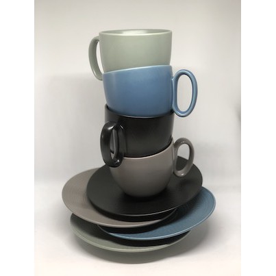 Cafe Coffee Cup & Saucer - Cubus Coffee Cup & Saucer 250ml