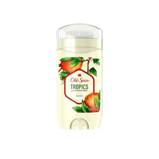 กลิ่น Tropics เนื้อสีฟ้า Old Spice โรลออนดับกลิ่นเต่า สูตรเหงื่อน้อยแต่เต่าเหม็น โทนส้มสดชื่นโล่งๆ ฟรุตตี้ freshนุ่มๆ