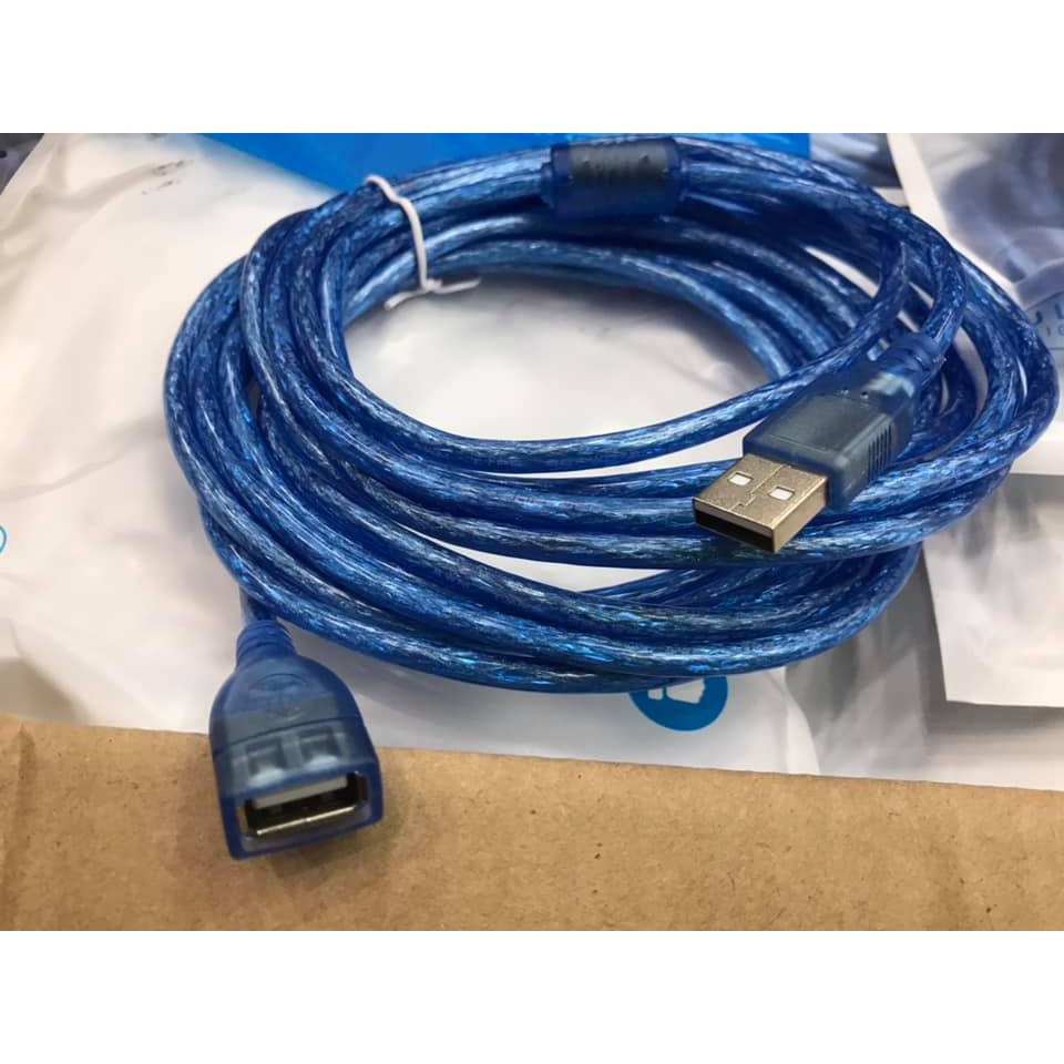 ส่งจากไทย สาย USB to USB M/F USB M to USB F GLINK 5ม. ฝั่งตัวผู้และตัวเมีย พร้อมส่ง จัดส่งใน 24ชม หล