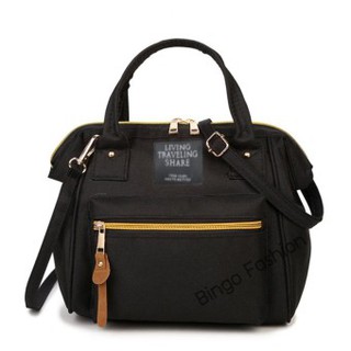 Wonderful Bingo fashion Japan Women Bag กระเป๋าสะพายข้างสำหรับผู้หญิง (Black)