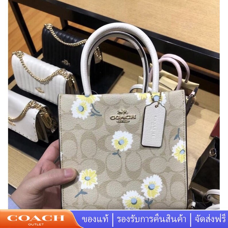 Coach 5693 cally Mini Tote Bag กระเป๋าสะพายผู้หญิง