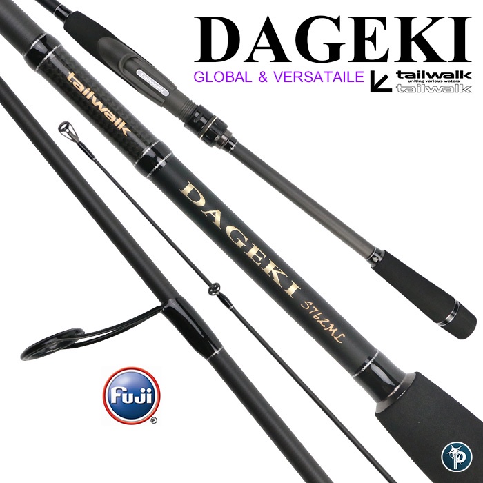 คันเบ็ด Tailwalk Dageki global & versataile