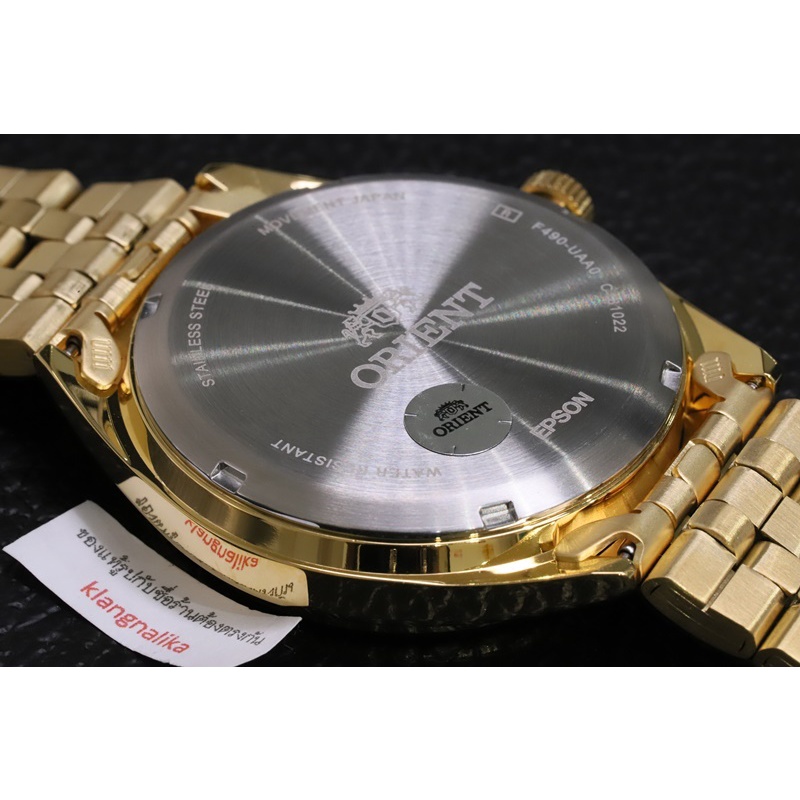 (แถมกล่องแบบพกพา) นาฬิกา Orient Three Star Automatic รุ่น AB0E11B  (ใหม่แท้ประกันศูนย์ไทย)