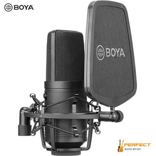 Boya BY-M800 ไมโครโฟนคอนเดนเซอร์ ใช้งานใน Studio และ Broadcast